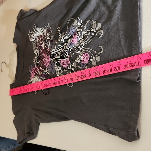 Stirgis Shirt Womens Size L black 75 years 2015 no tag on size Dakota - Picture 6 of 10